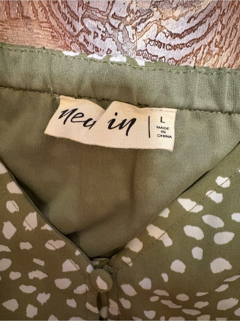 New In Large Green Dress - Picture 3 of 5